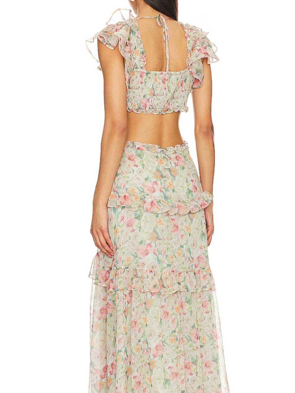 ASTR the Label Mable Ruffle Dress Size Medium - Picture 7 of 14
